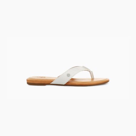 UGG Tuolumne Exotic - Sandaler Dame - Hvite (NO-P543)